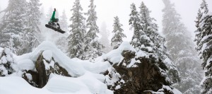 magic forest powder cliffs and pillow lines