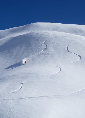 Freeride Snowboarding