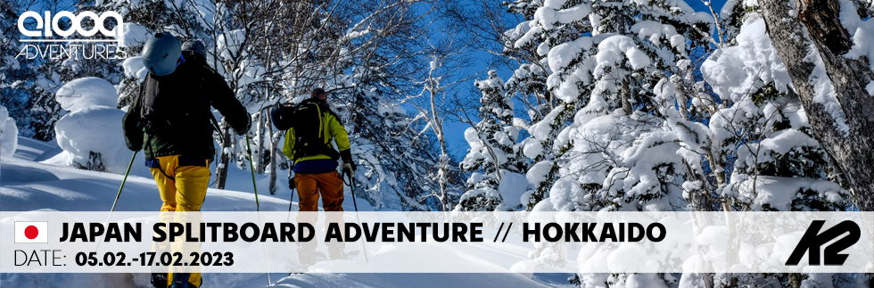 Splitboard Adventure Hokkaido mit Chris Schnabel