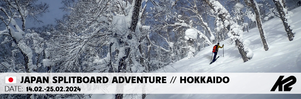 Splitboard Adventure Hokkaido mit Chris Schnabel